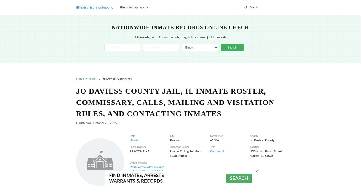 Preview of illinoisprisonroster.org