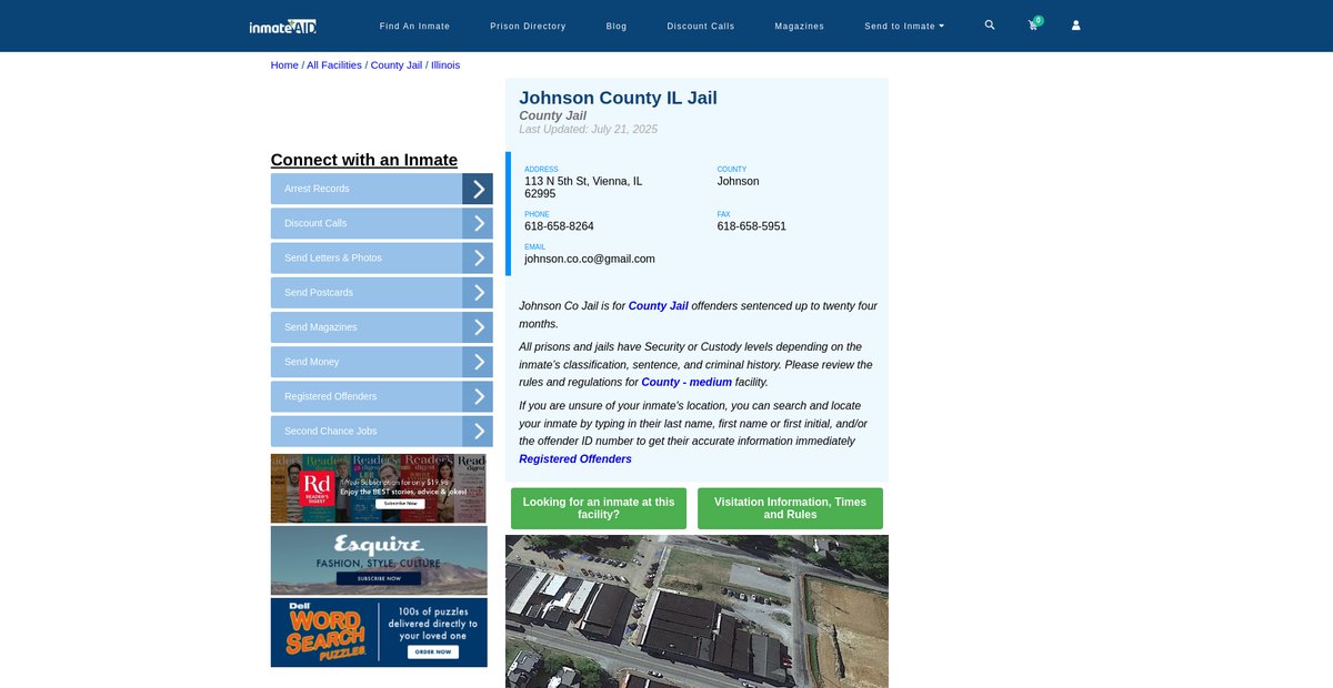 Preview of inmateaid.com