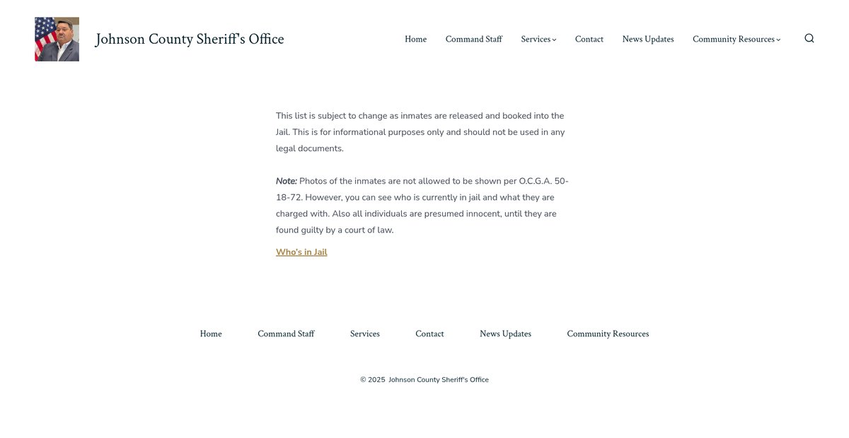 Preview of johnsonsheriff.org