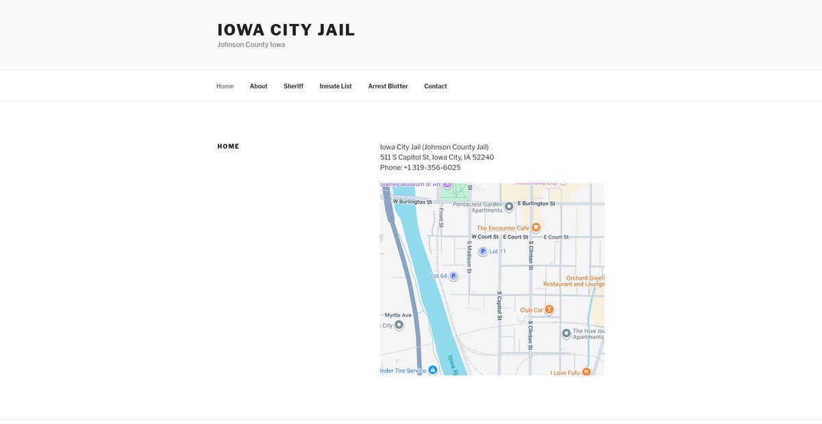 Preview of iowacityjail.com