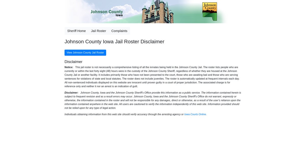 Preview of ww1.johnsoncountyiowa.gov