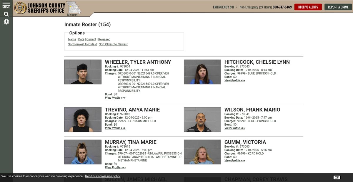 Preview of jocomosheriff.org