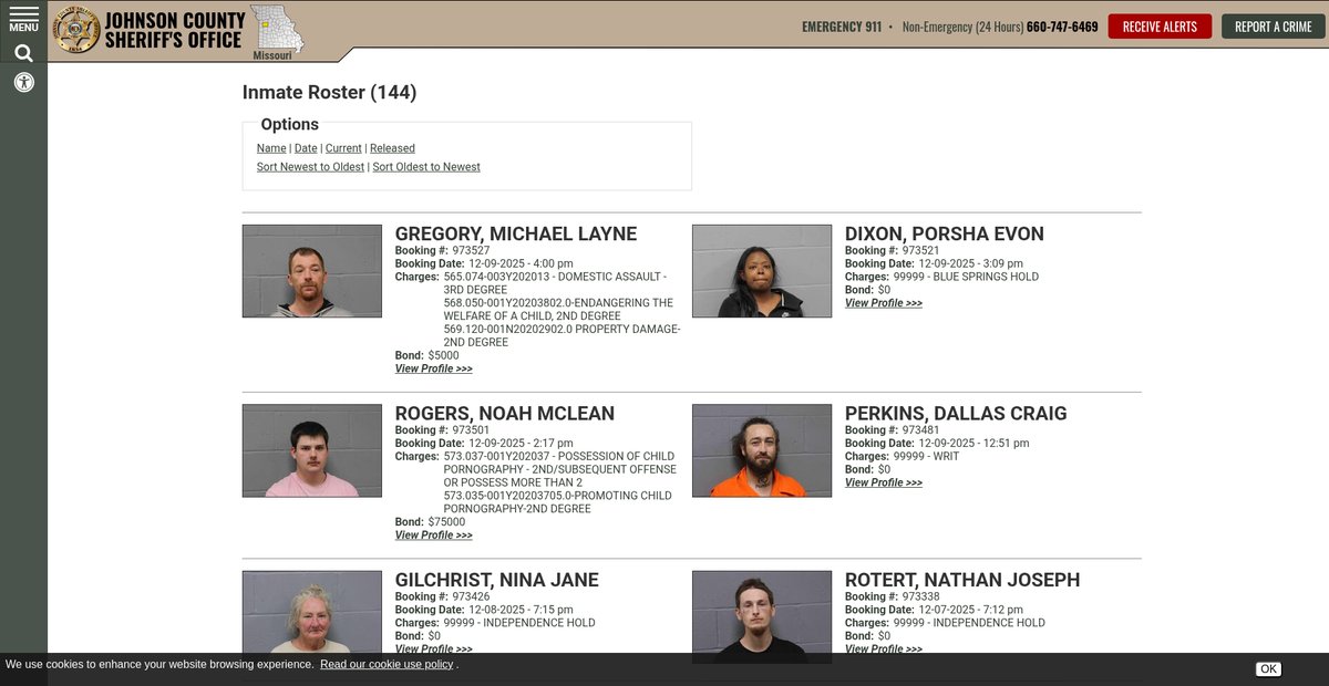 Preview of jocomosheriff.org