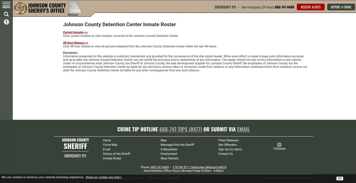 Preview of jocomosheriff.org