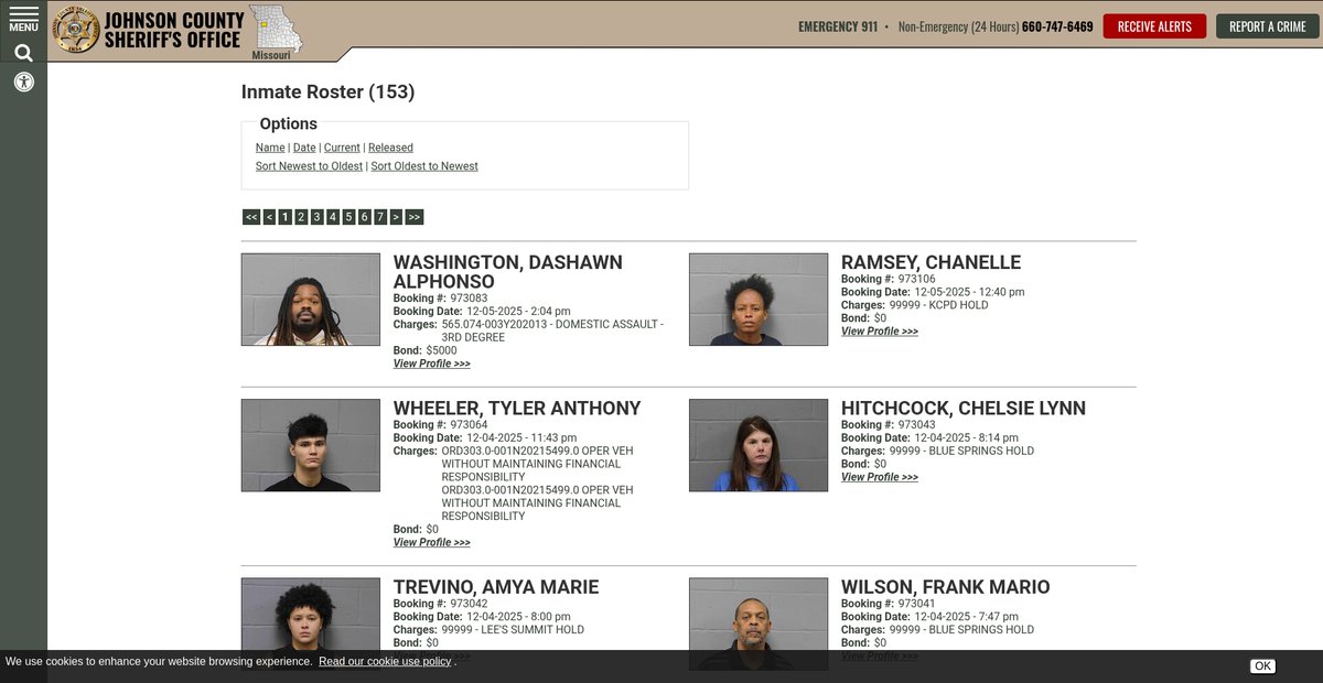 Preview of jocomosheriff.org