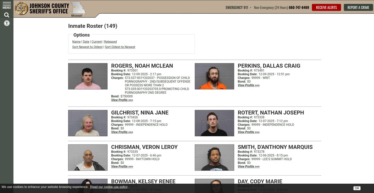 Preview of jocomosheriff.org