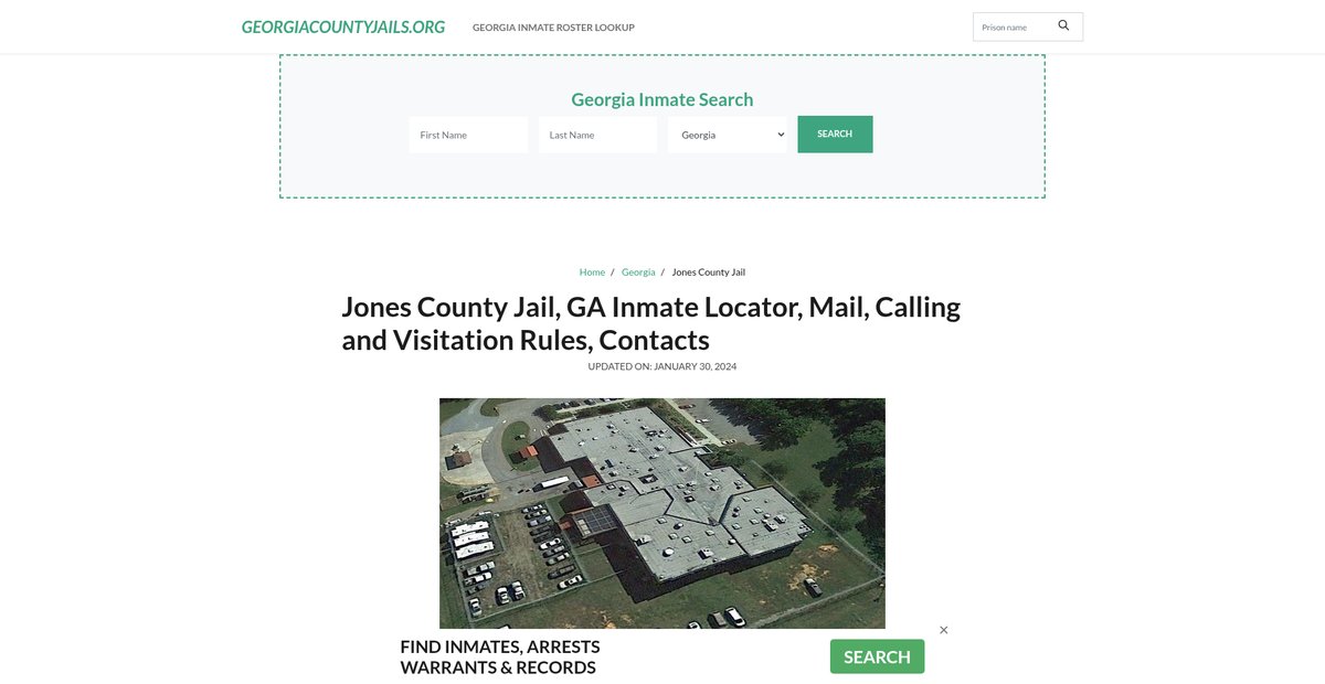 Preview of georgiacountyjails.org