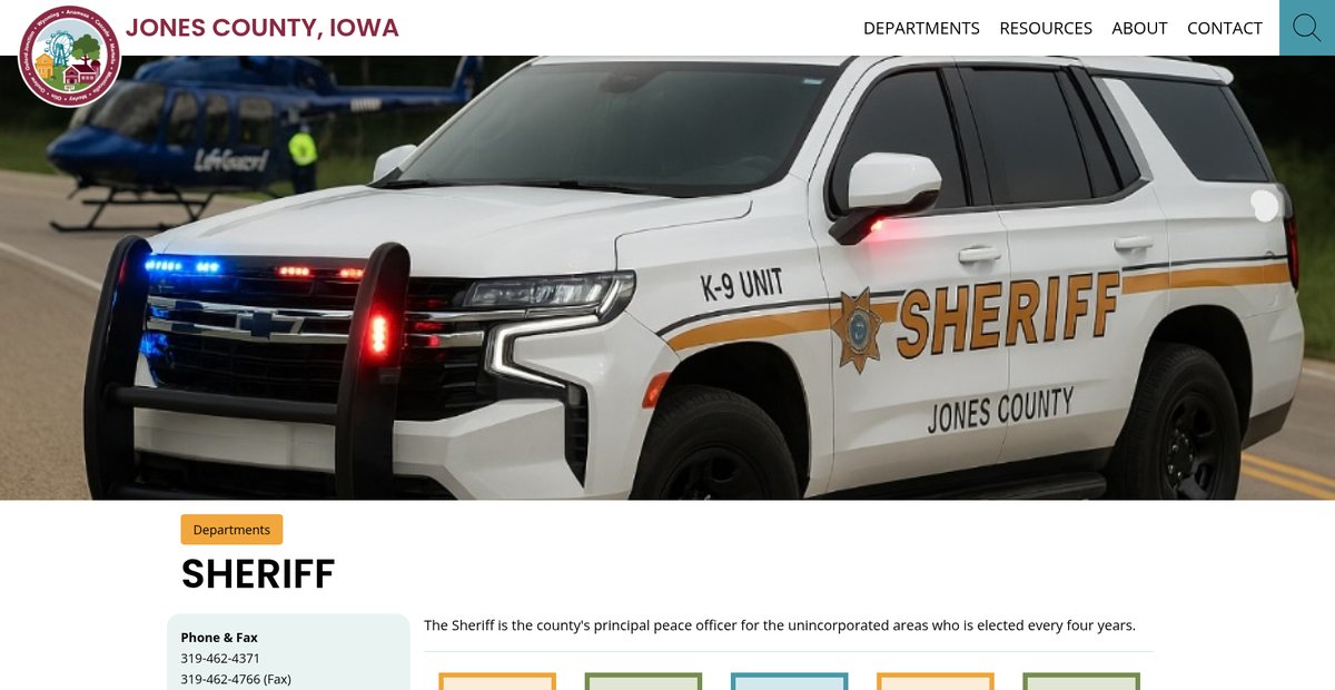 Preview of jonescountyiowa.gov