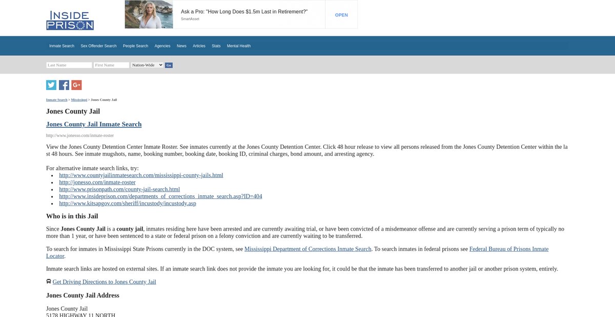 Preview of insideprison.com
