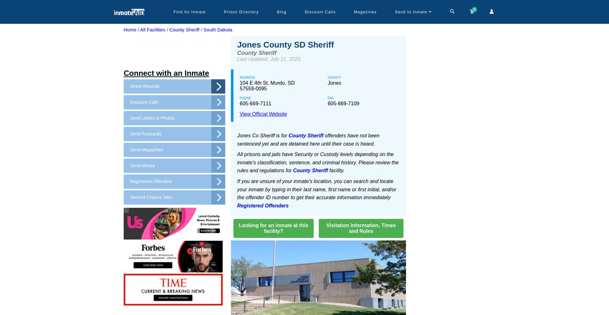 Preview of inmateaid.com