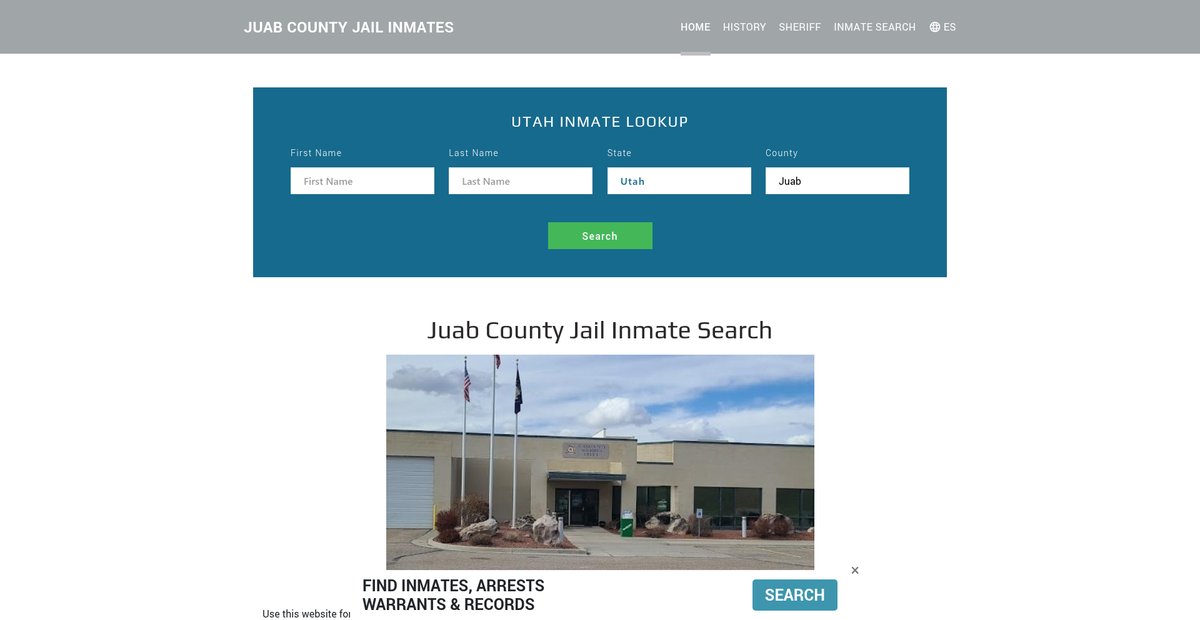 Preview of juabjailroster.org