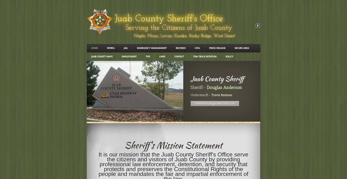 Preview of juabsheriff.org