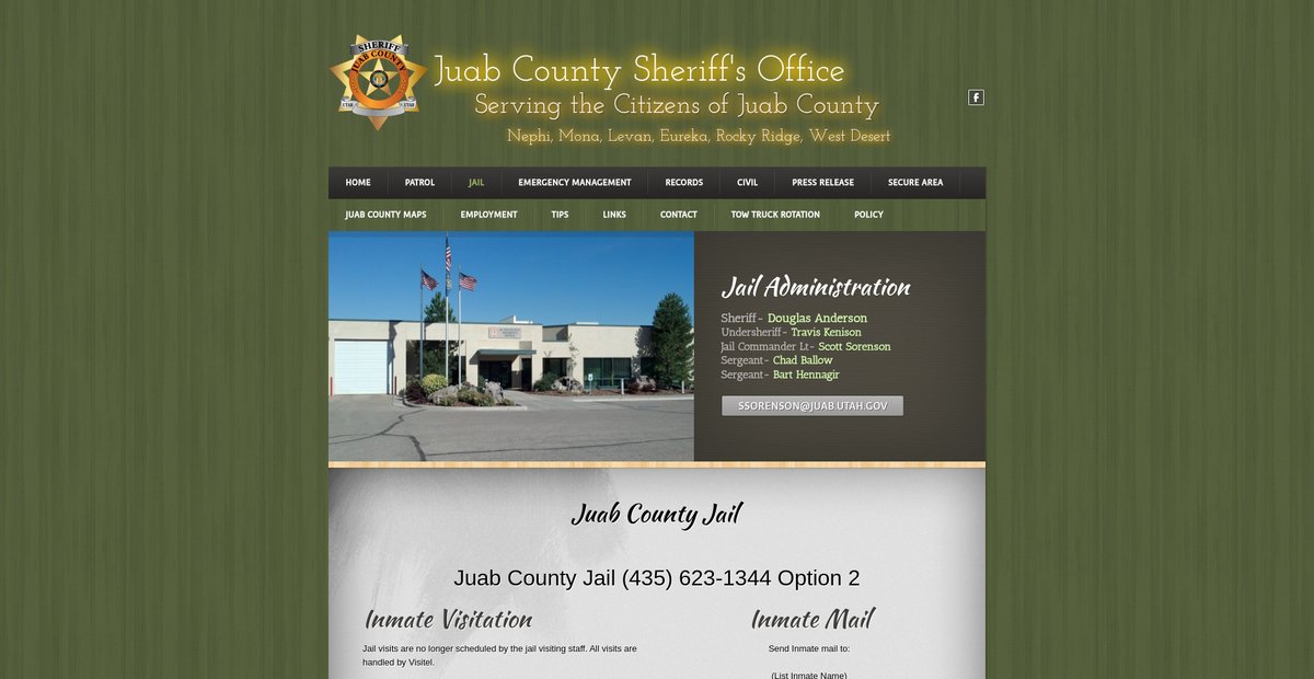 Preview of juabsheriff.org