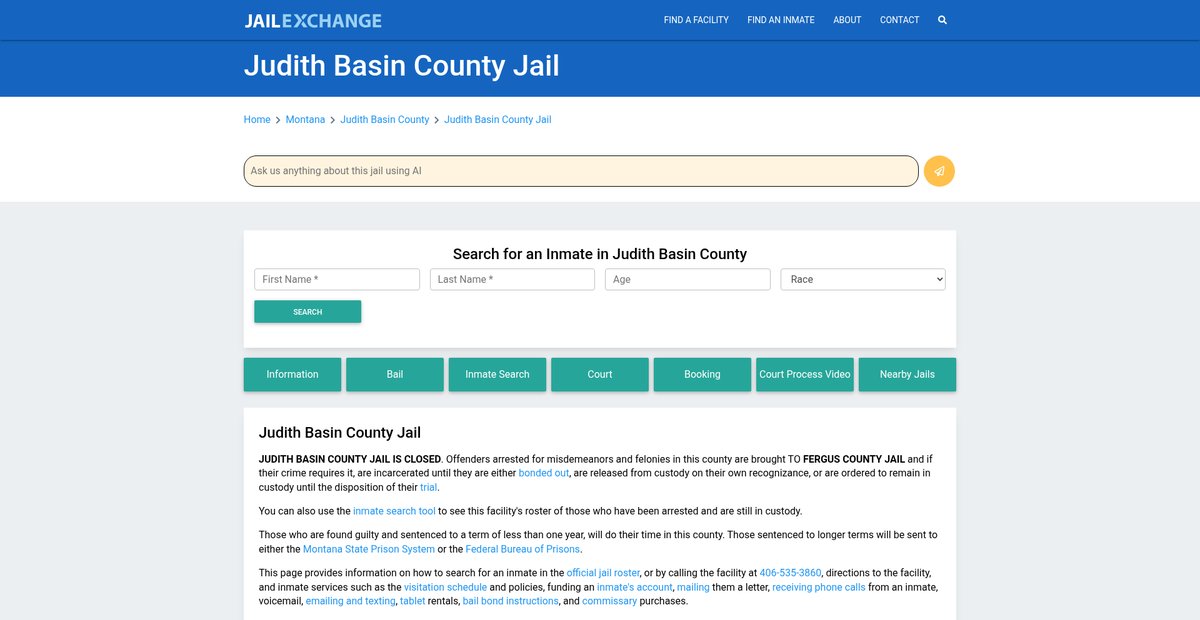 Preview of jailexchange.com