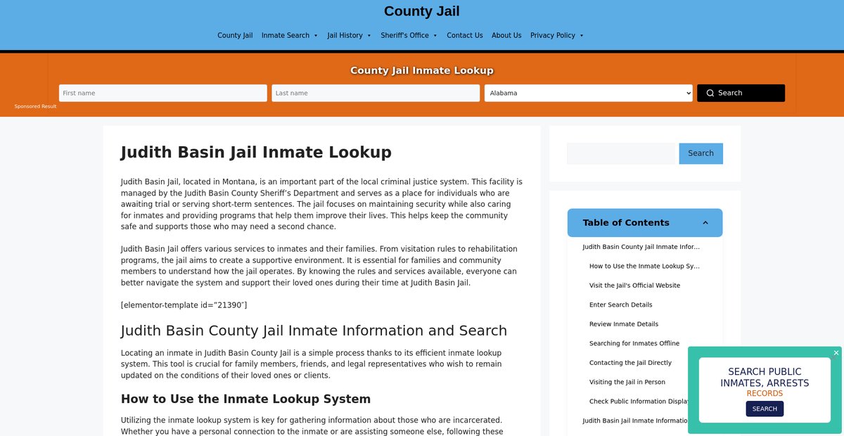 Preview of judith-basin.countyjail.org