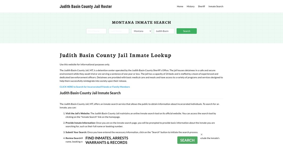 Preview of judithbasincountyjail.org