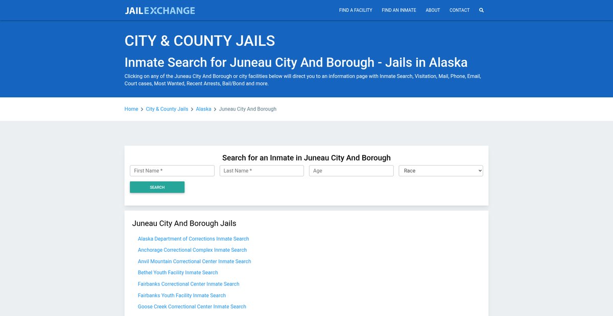 Preview of jailexchange.com