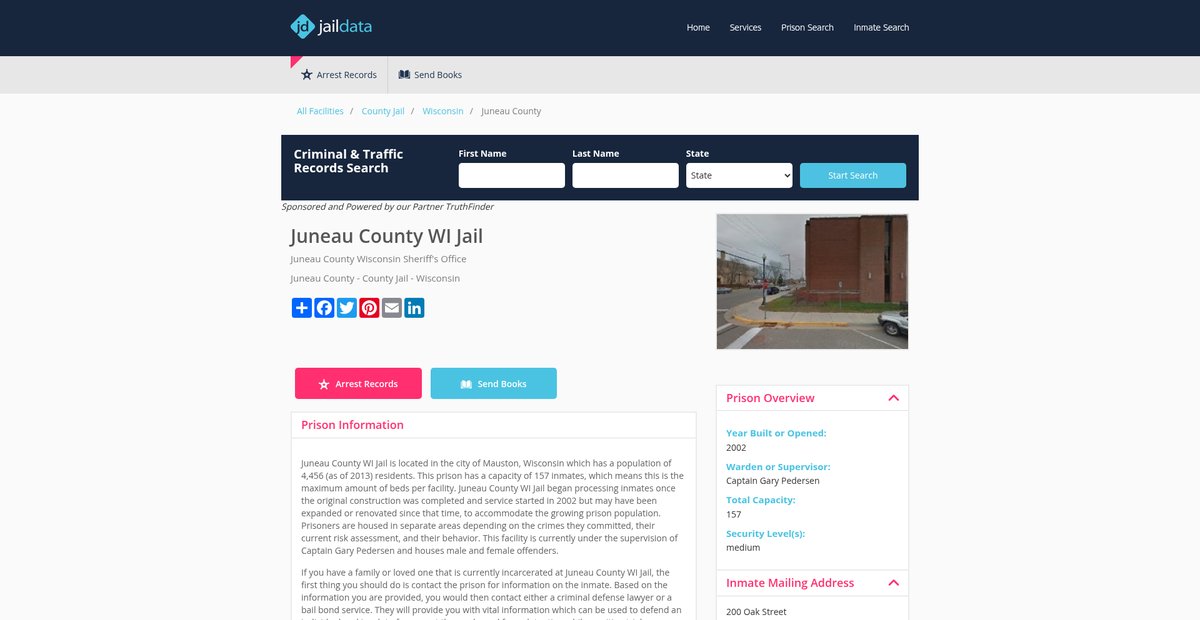 Preview of jaildata.com