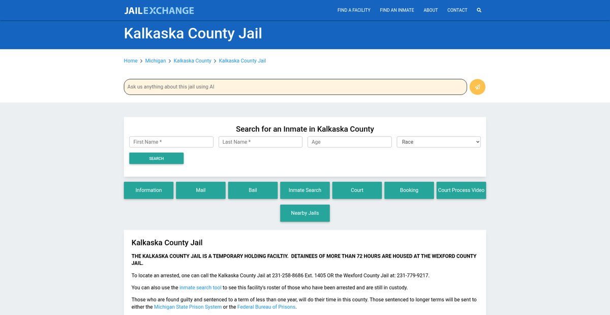 Preview of jailexchange.com