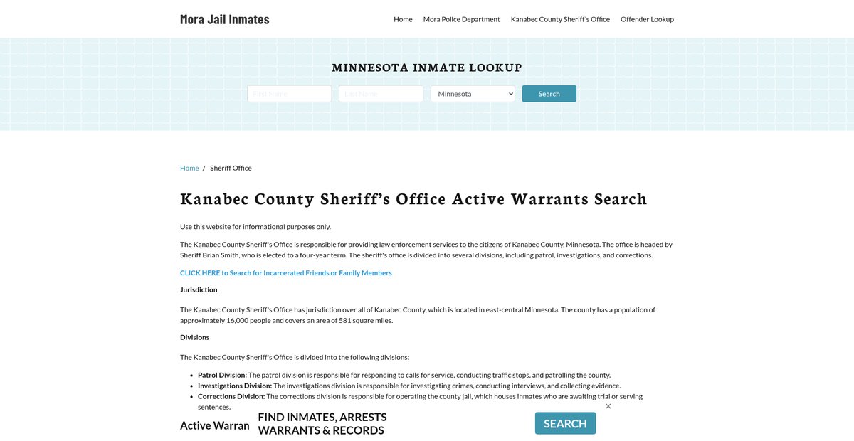 Preview of morajail.org