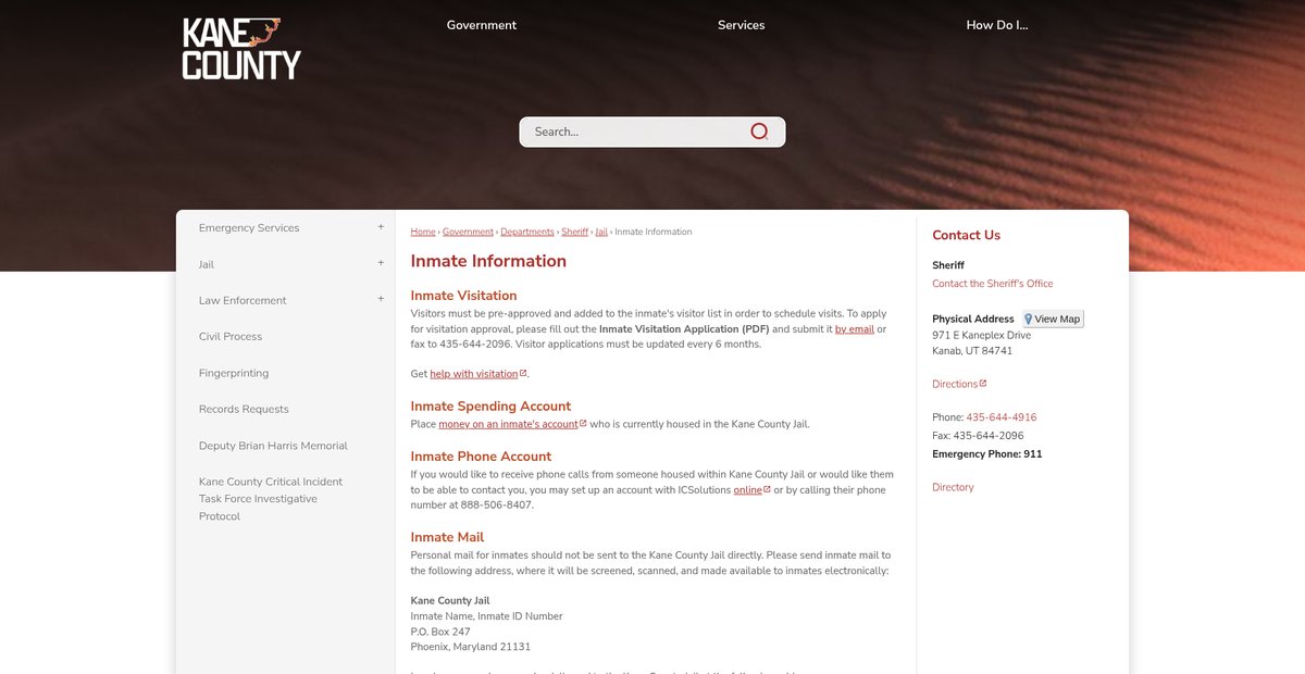 Preview of kane.utah.gov