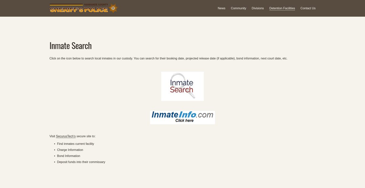 Preview of kankakeecountysheriff.com