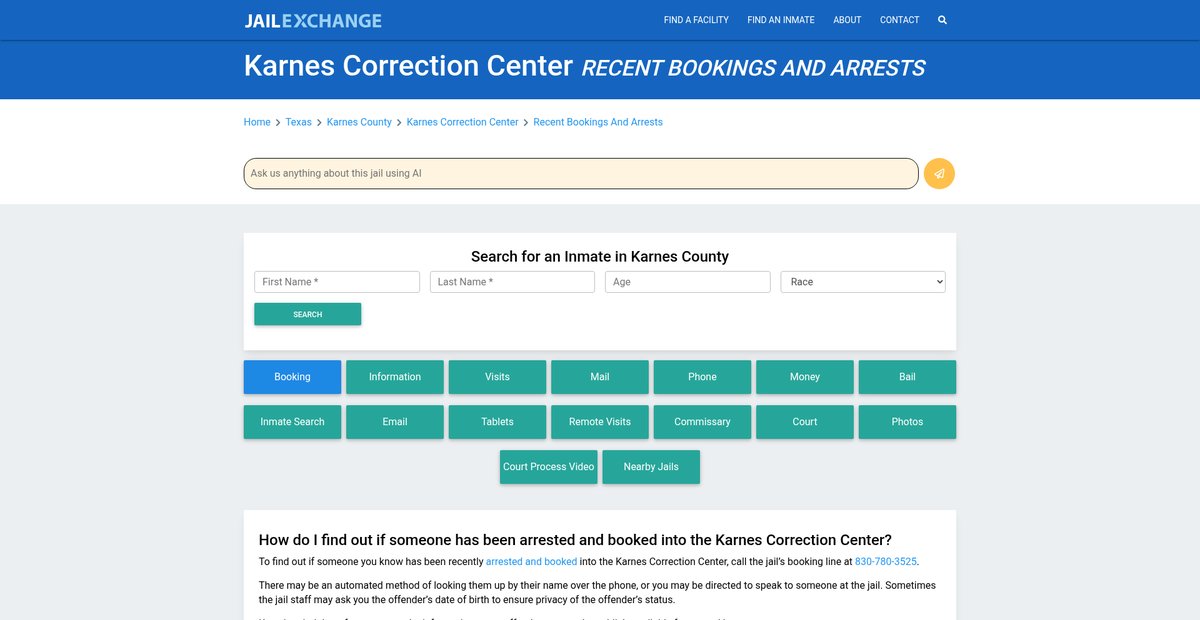 Preview of jailexchange.com