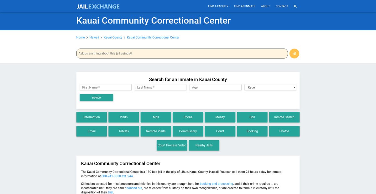 Preview of jailexchange.com