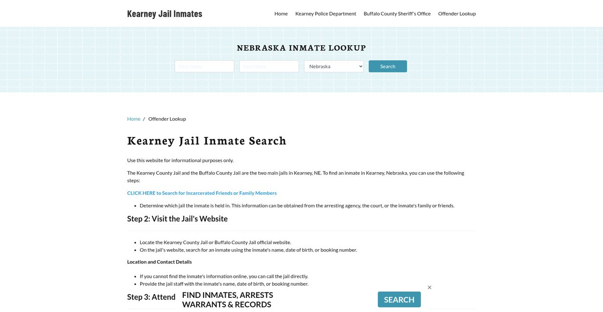 Preview of kearneyjail.org
