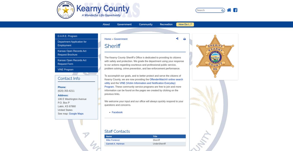 Preview of kearnycountykansas.com