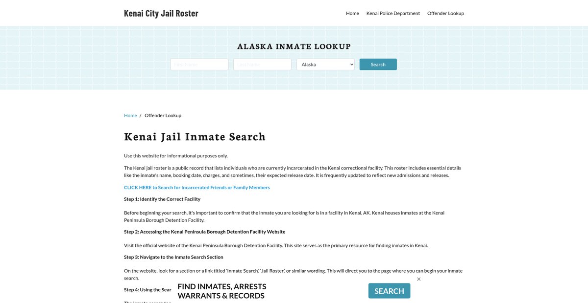 Preview of kenaicityjail.org