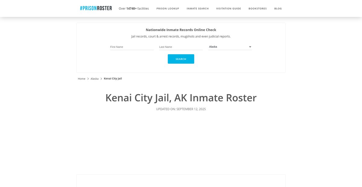 Preview of prisonroster.com