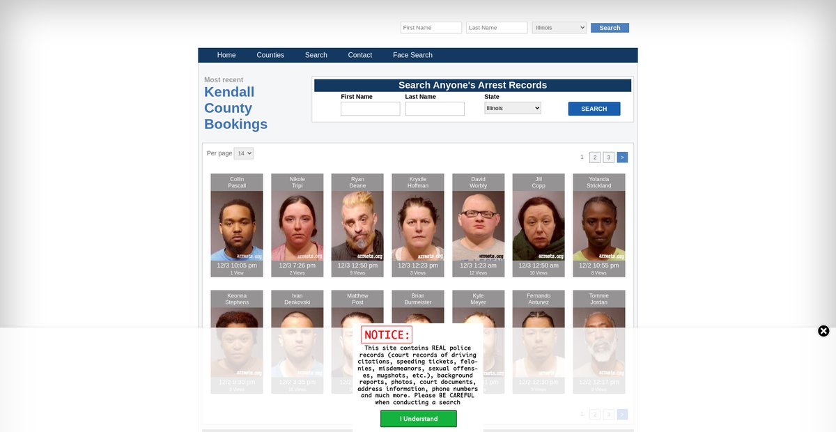 Preview of illinois.arrests.org