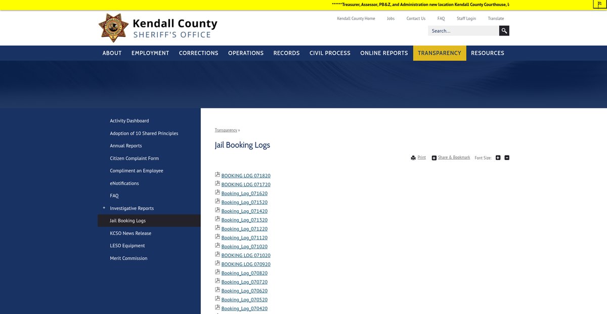 Preview of kendallcountyil.gov