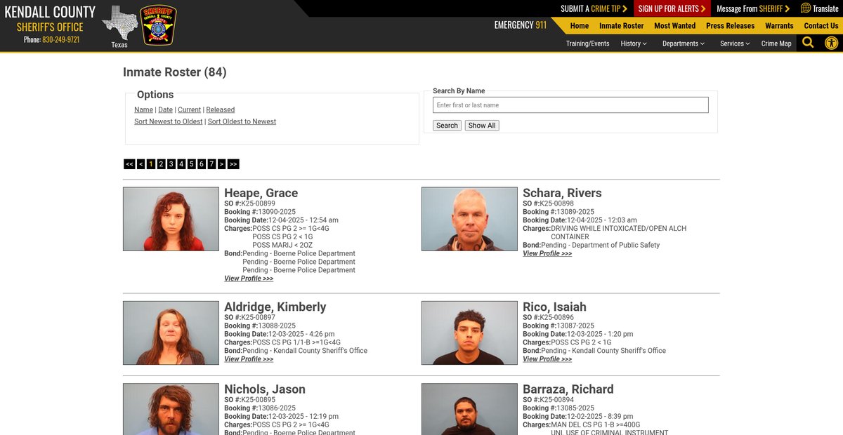 Preview of kendallcountysheriff.com