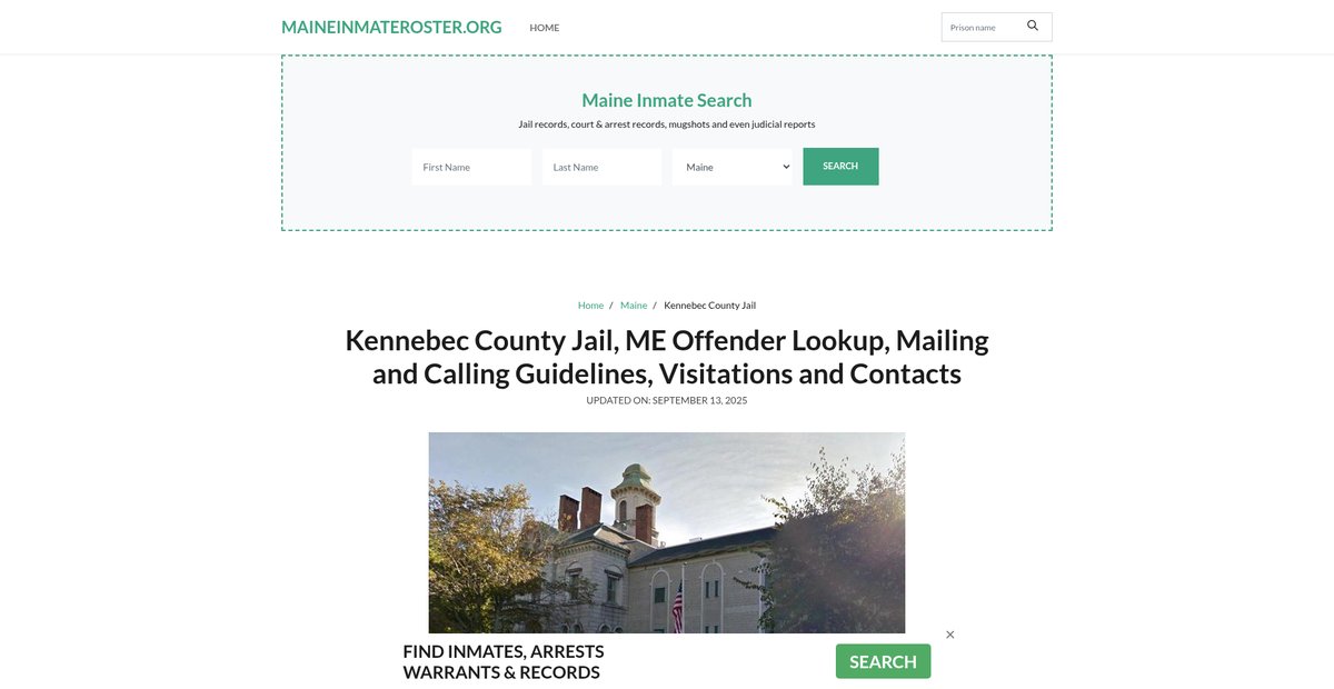 Preview of maineinmateroster.org