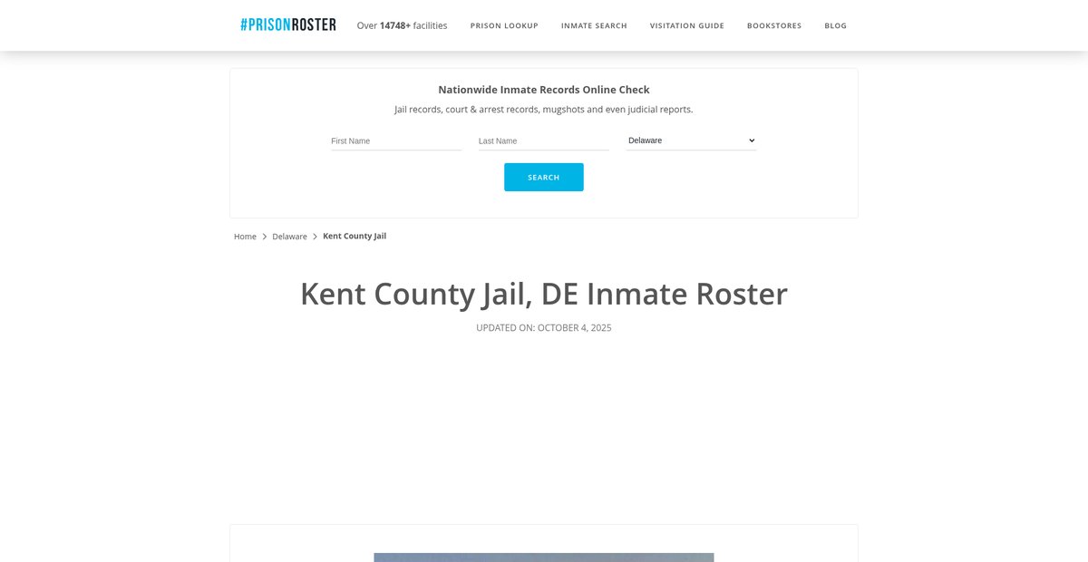 Preview of prisonroster.com