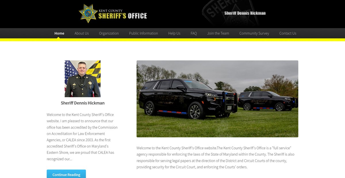 Preview of sheriff.kentcounty.com