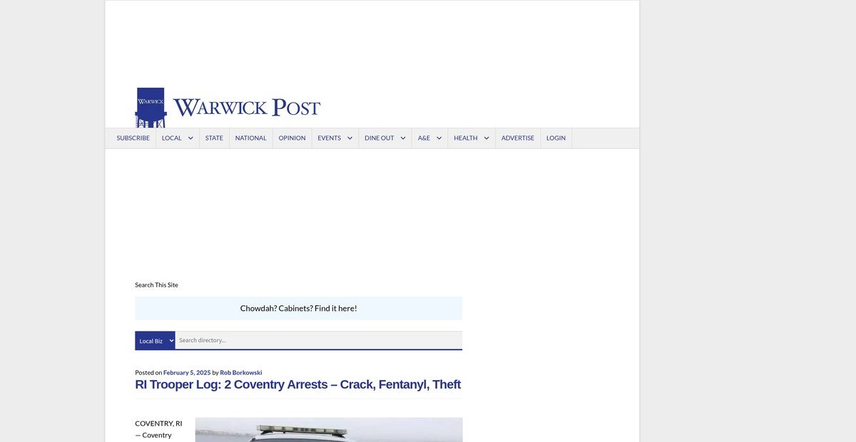Preview of warwickpost.com