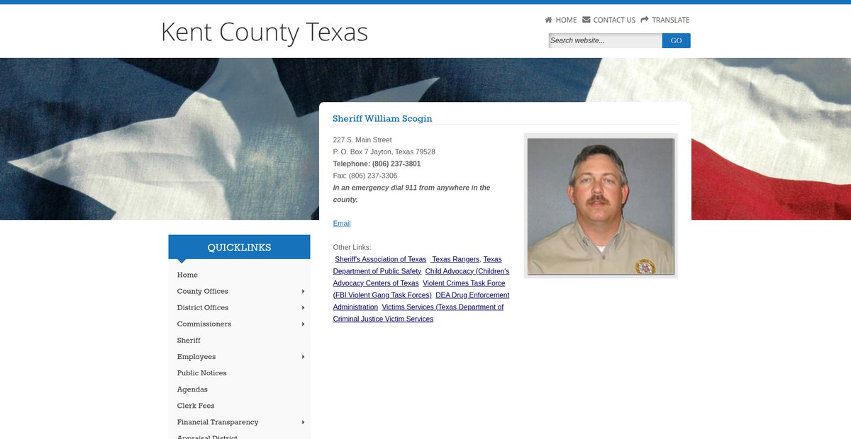 Preview of co.kent.tx.us