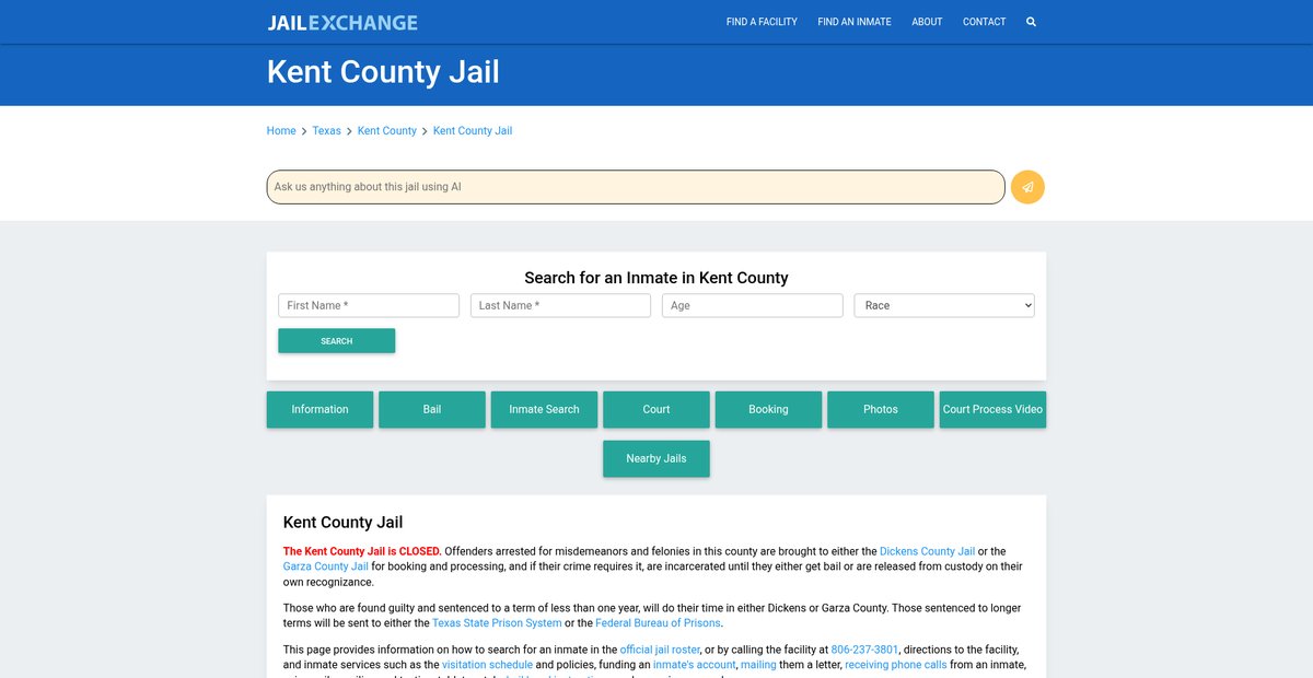 Preview of jailexchange.com