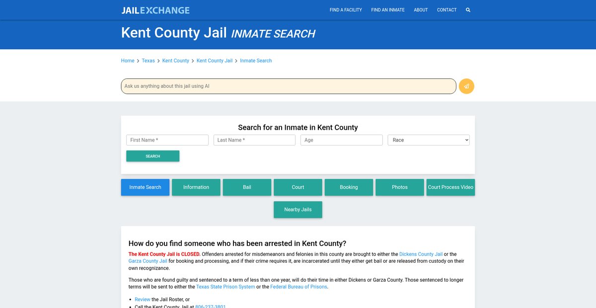 Preview of jailexchange.com