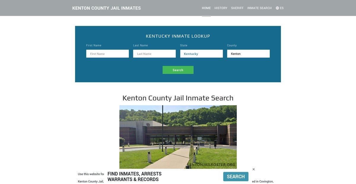 Preview of kentonjailroster.org