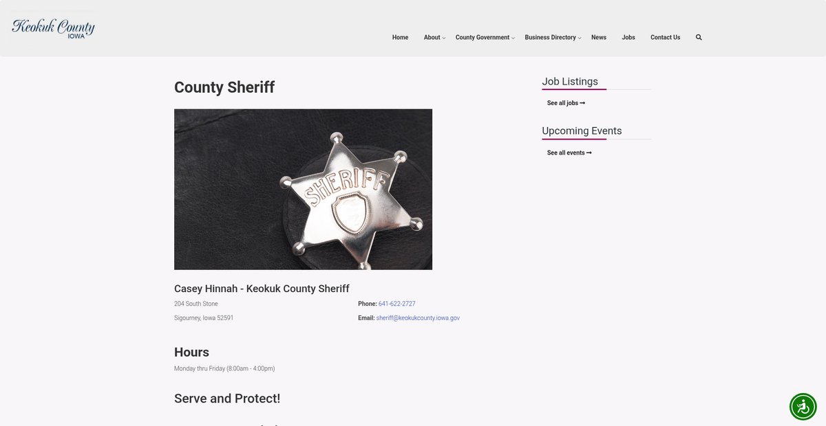 Preview of keokukcounty.iowa.gov