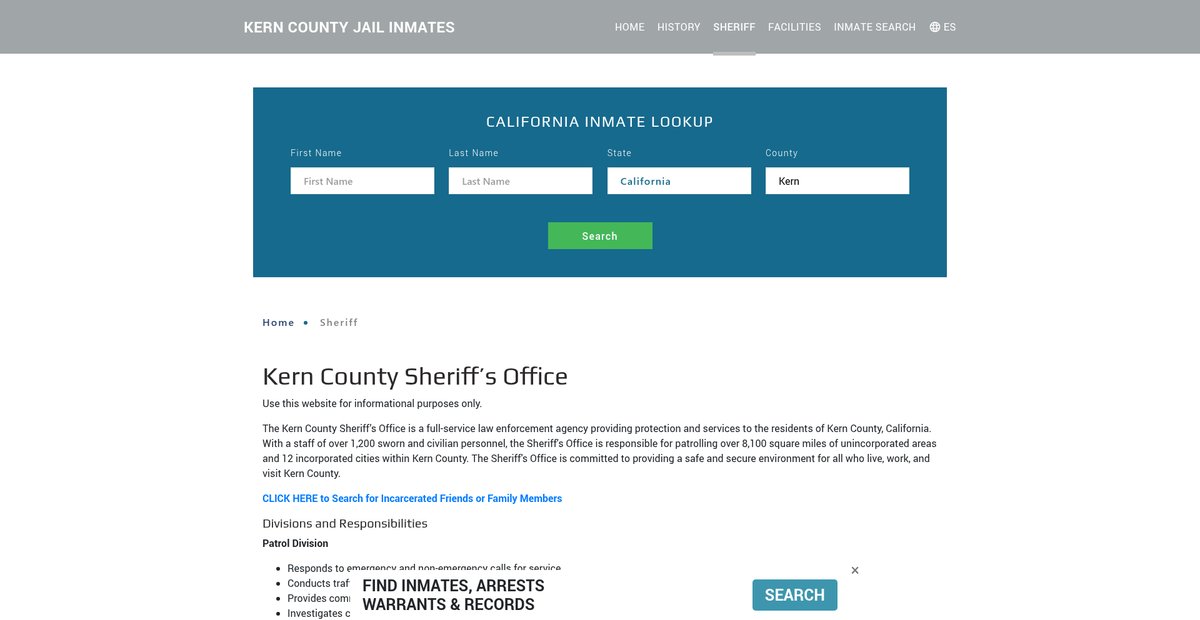 Preview of kernjailroster.org