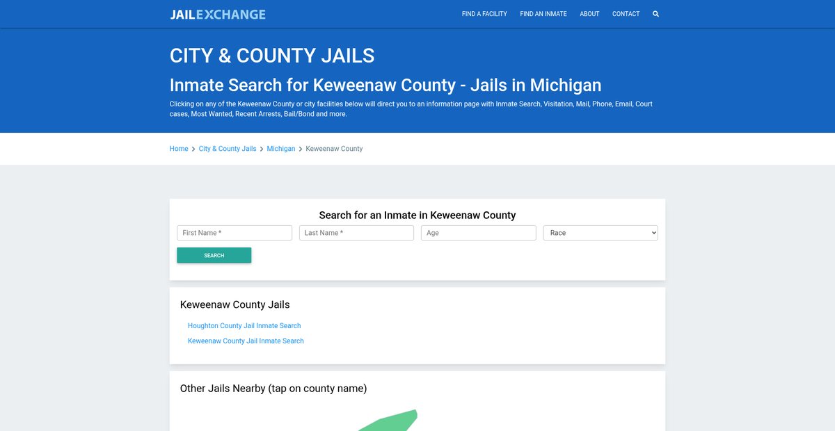 Preview of jailexchange.com