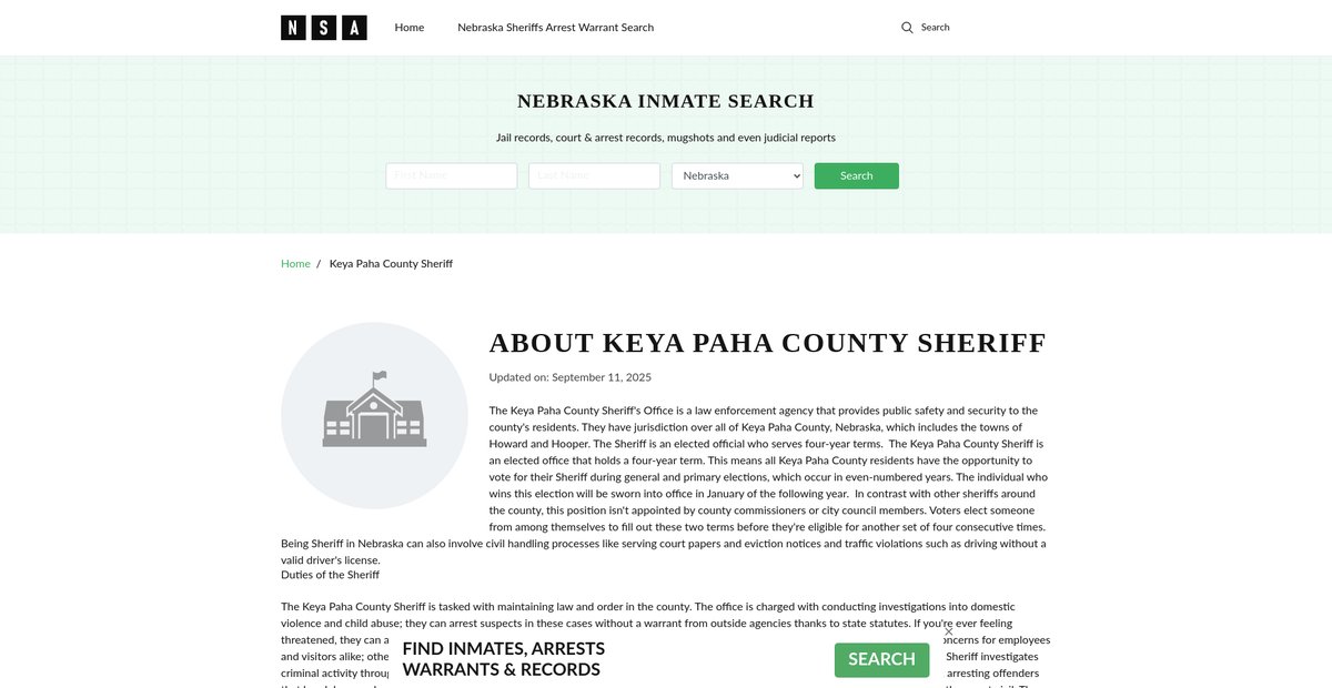 Preview of nesheriffsassoc.org