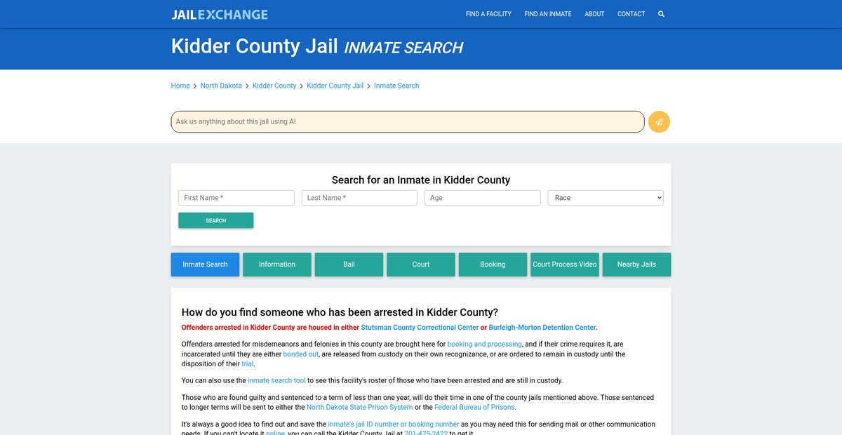 Preview of jailexchange.com