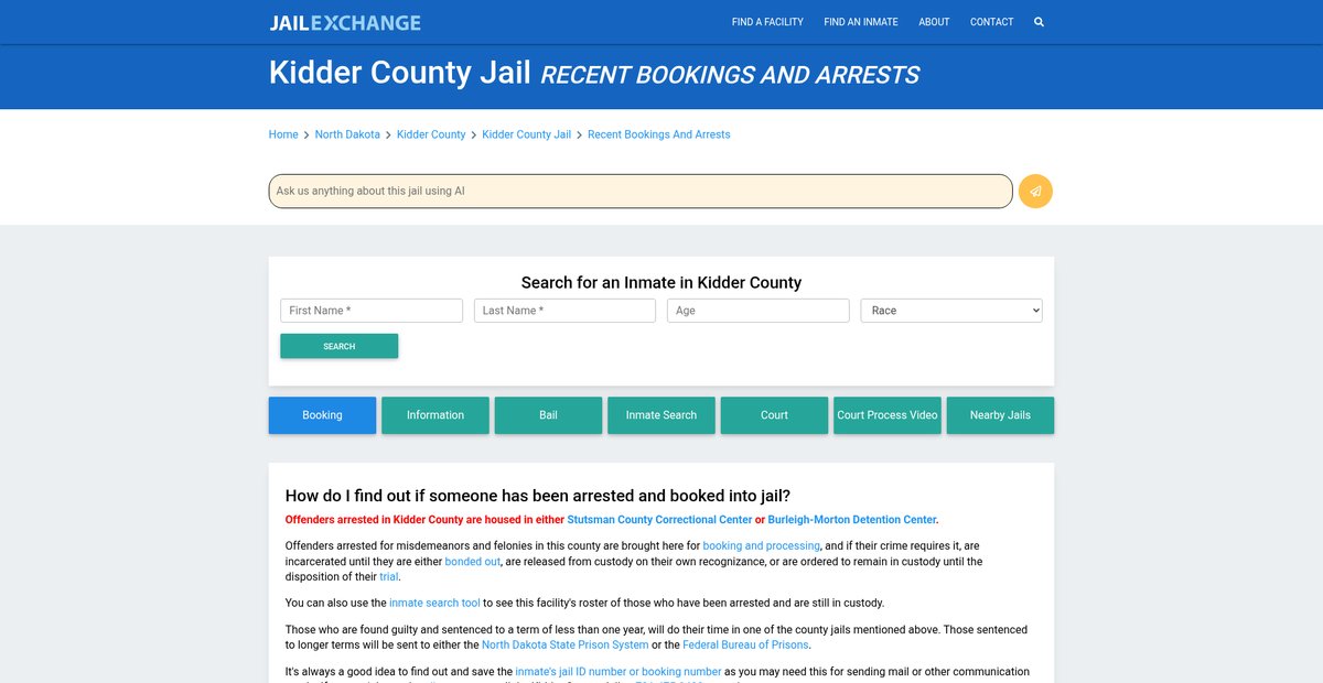 Preview of jailexchange.com