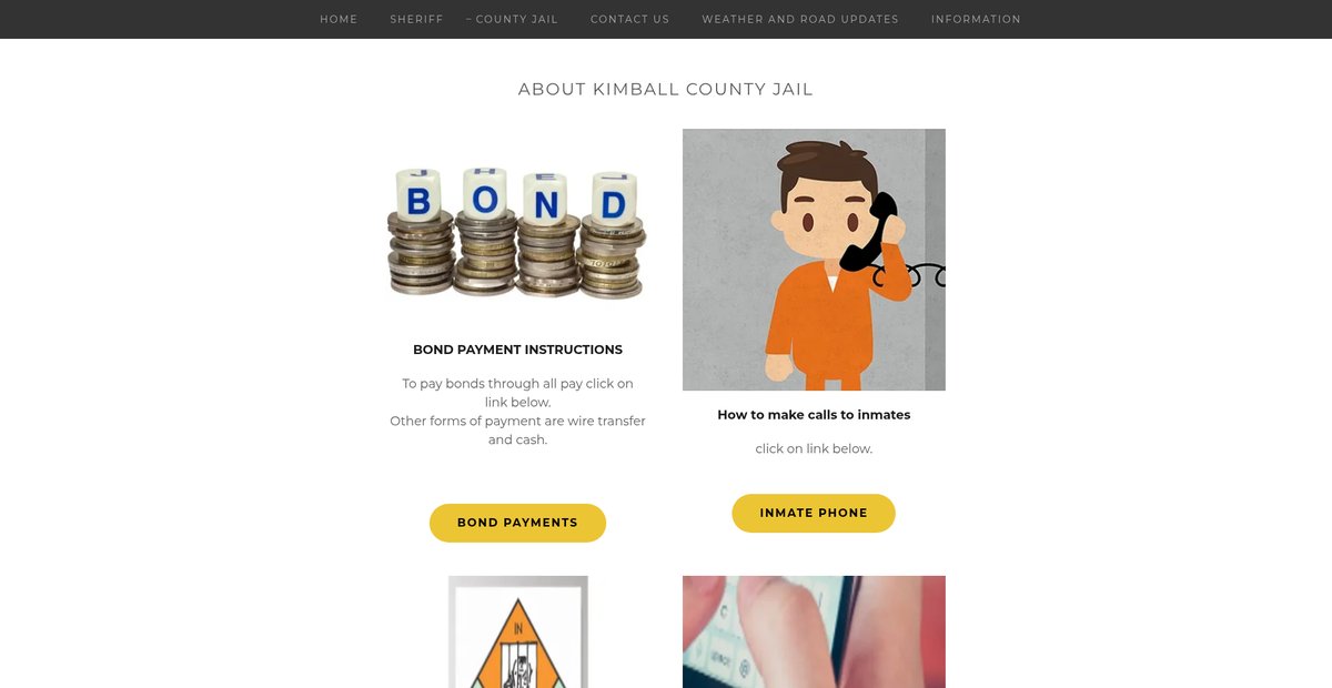 Preview of kimballsheriff.com